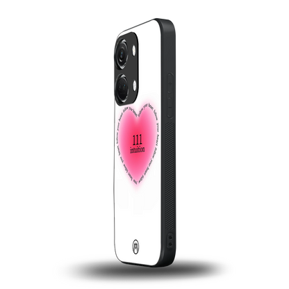 111 intuition back phone cover | glass case for oneplus nord 3