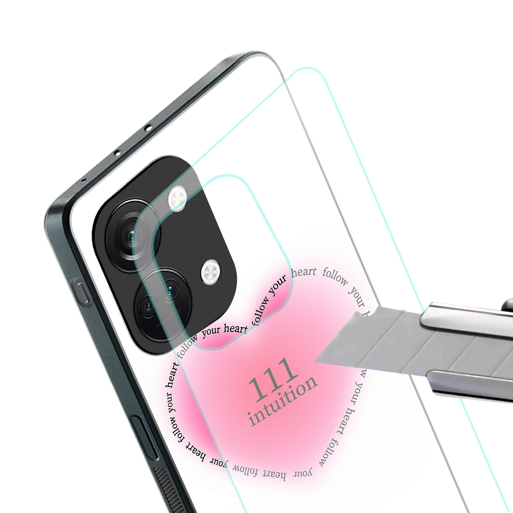 111 intuition back phone cover | glass case for oneplus nord 3