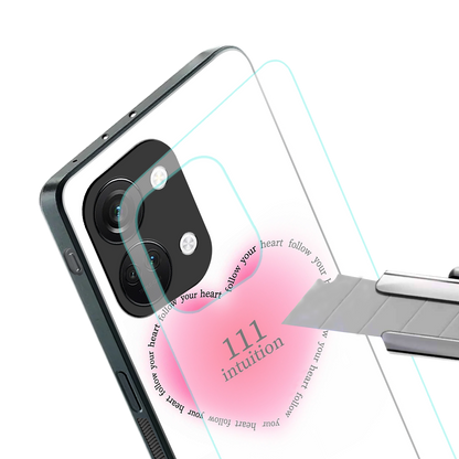 111 intuition back phone cover | glass case for oneplus nord 3