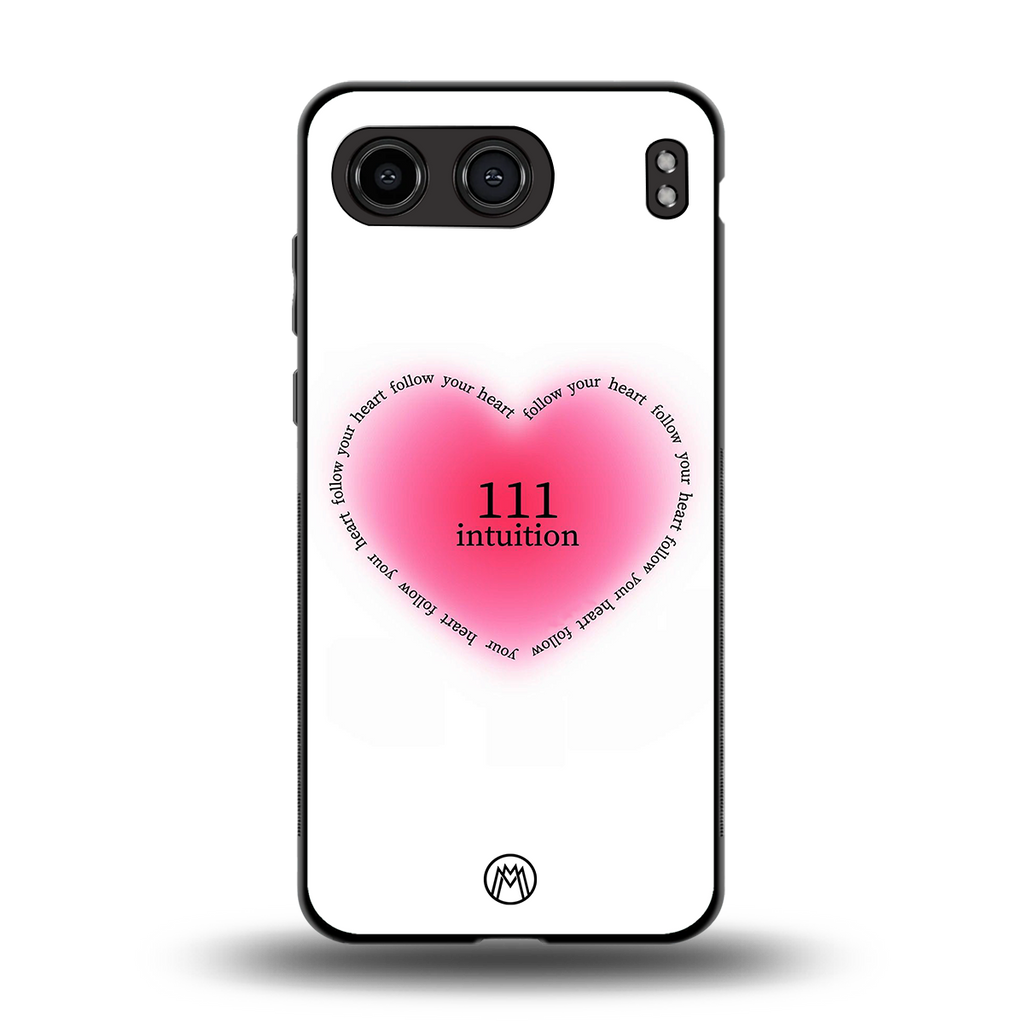 111 intuition back phone cover | glass case for oneplus nord 4