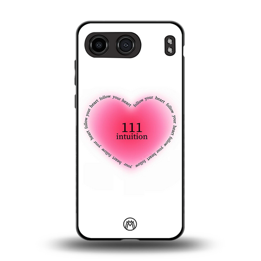 111 intuition back phone cover | glass case for oneplus nord 4