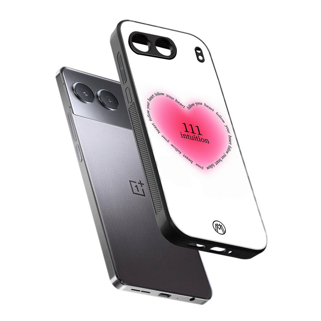 111 intuition back phone cover | glass case for oneplus nord 4