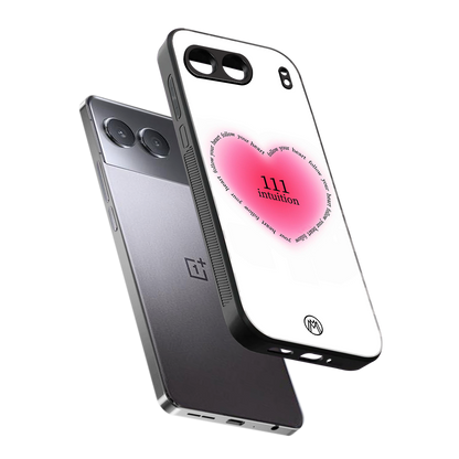 111 intuition back phone cover | glass case for oneplus nord 4