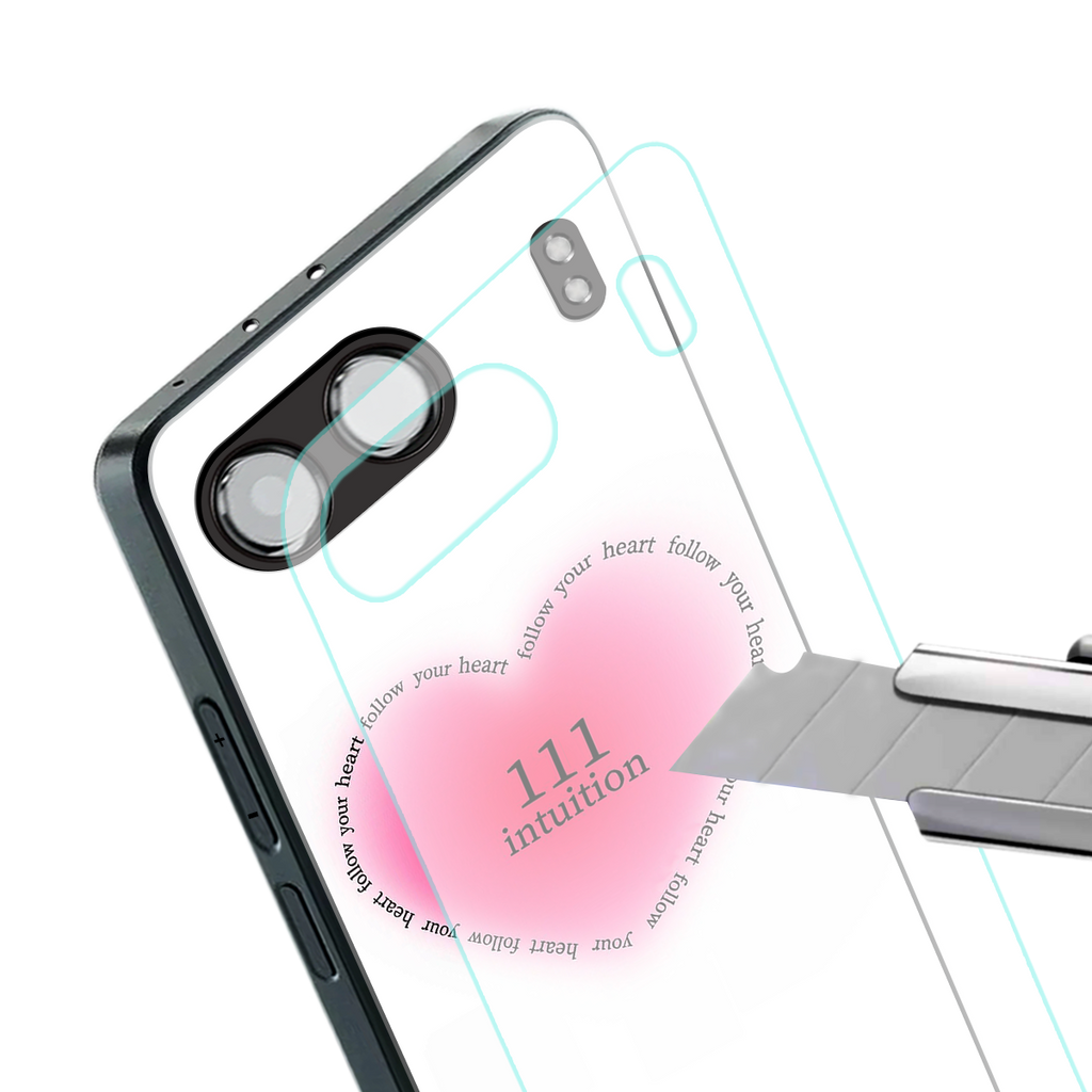111 intuition back phone cover | glass case for oneplus nord 4