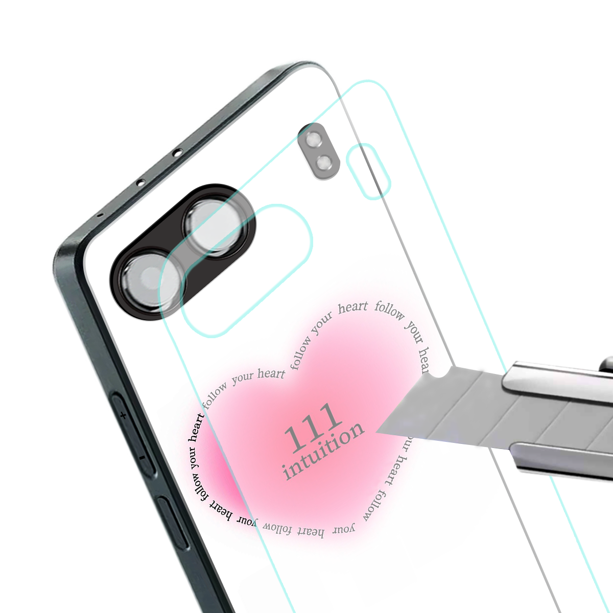 111 intuition back phone cover | glass case for oneplus nord 4