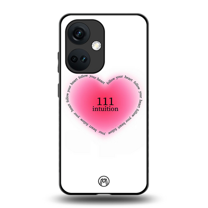 111 intuition back phone cover | glass case for oneplus nord ce 3
