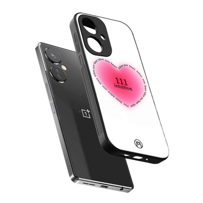 111 intuition back phone cover | glass case for oneplus nord ce 3