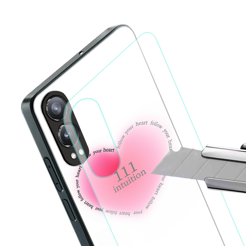 111 intuition back phone cover | glass case for oneplus nord ce 4 lite