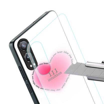 111 intuition back phone cover | glass case for oneplus nord ce 4 lite