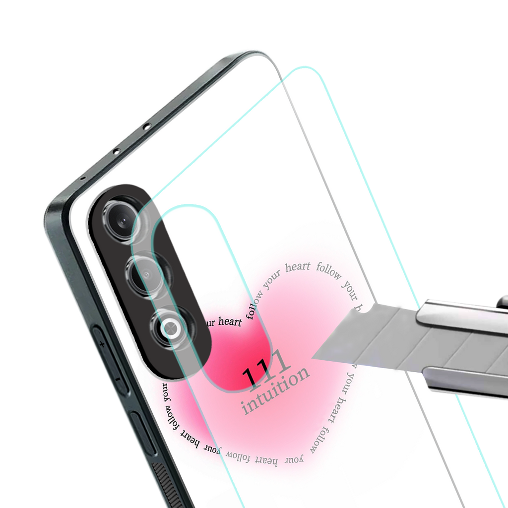 111 intuition back phone cover | glass case for oneplus nord ce 4