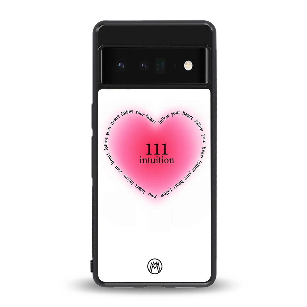 111 intuition back phone cover | glass case for google pixel 6 pro
