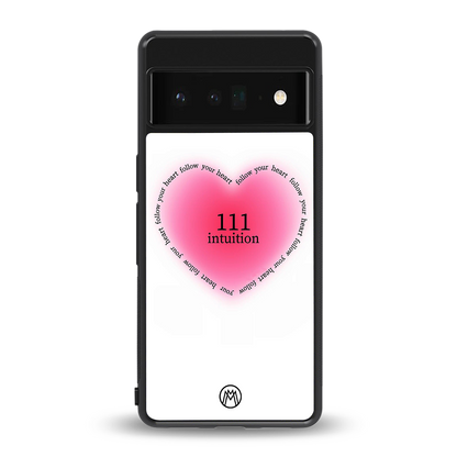 111 intuition back phone cover | glass case for google pixel 6 pro