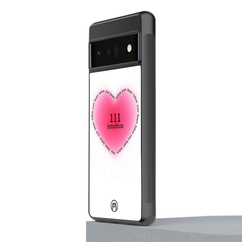 111 intuition back phone cover | glass case for google pixel 6 pro