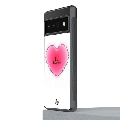 111 intuition back phone cover | glass case for google pixel 6 pro