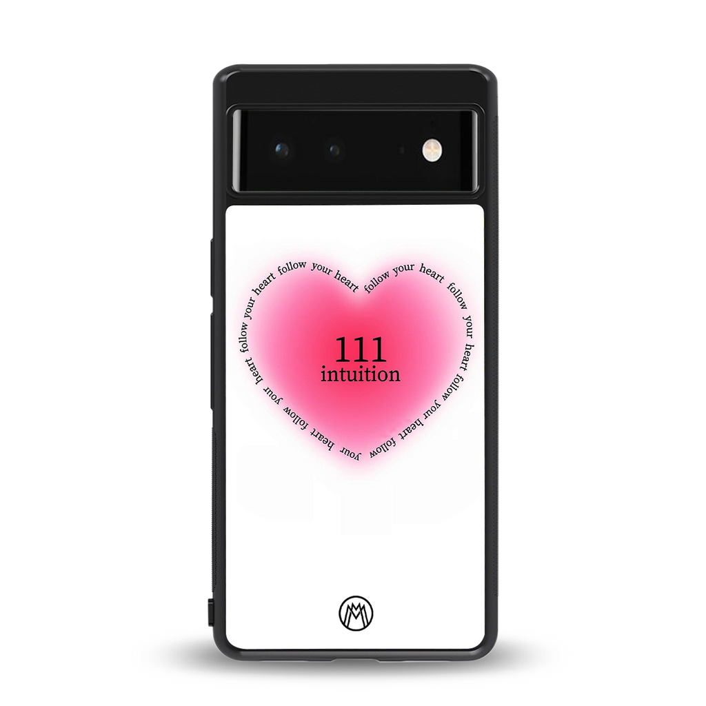 111 intuition back phone cover | glass case for Google Pixel 6A