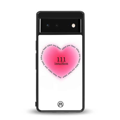 111 intuition back phone cover | glass case for Google Pixel 6A