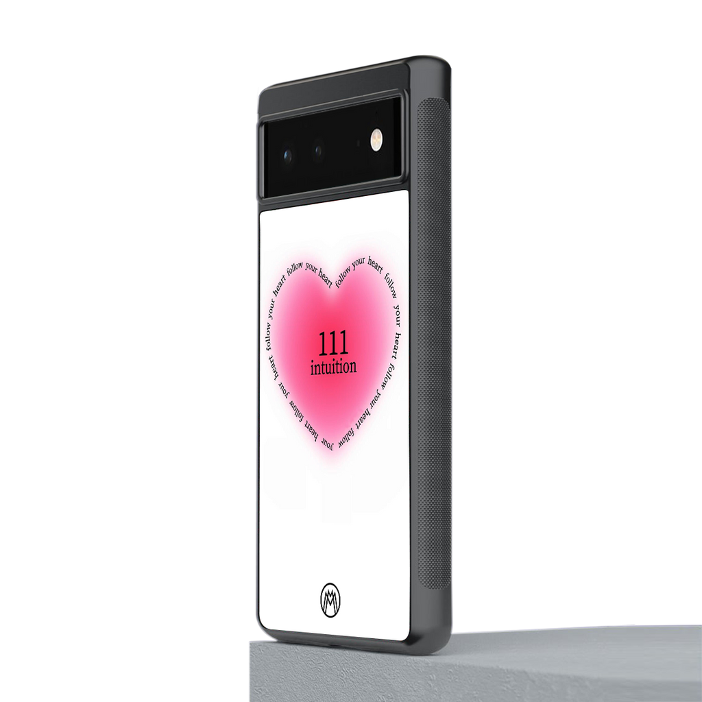 111 intuition back phone cover | glass case for Google Pixel 6A