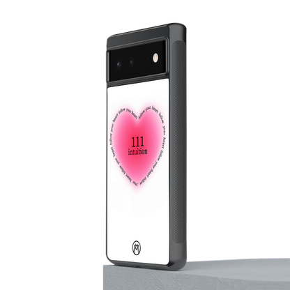 111 intuition back phone cover | glass case for Google Pixel 6A