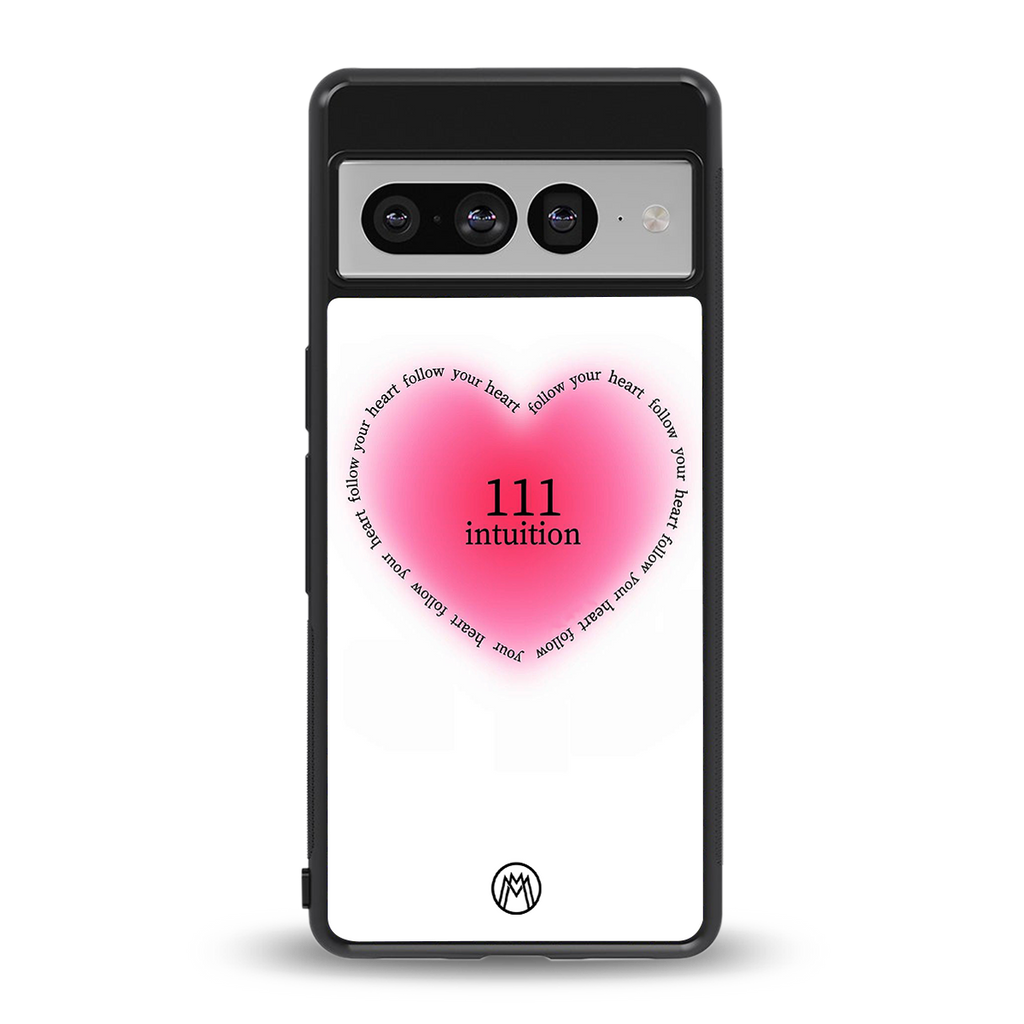 111 intuition back phone cover | glass case for google pixel 7 pro
