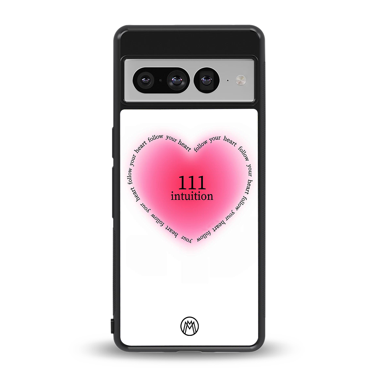 111 intuition back phone cover | glass case for google pixel 7 pro