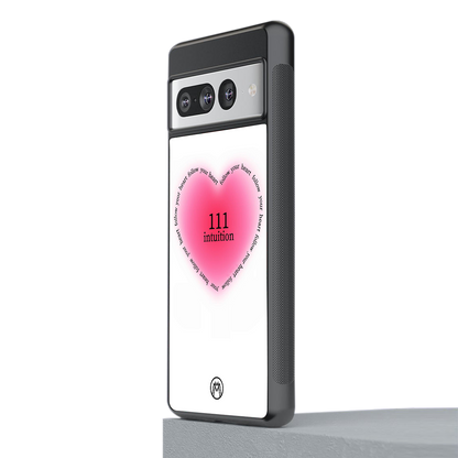 111 intuition back phone cover | glass case for google pixel 7 pro