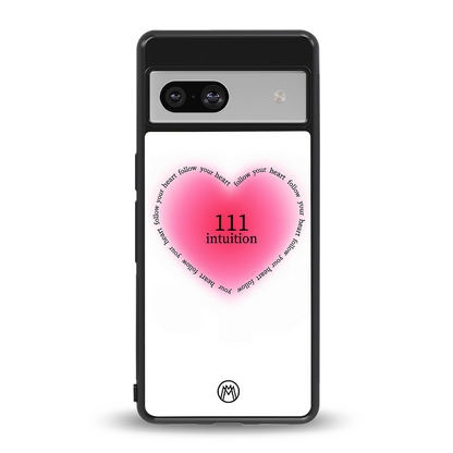 111 intuition back phone cover | glass case for Google Pixel 7A