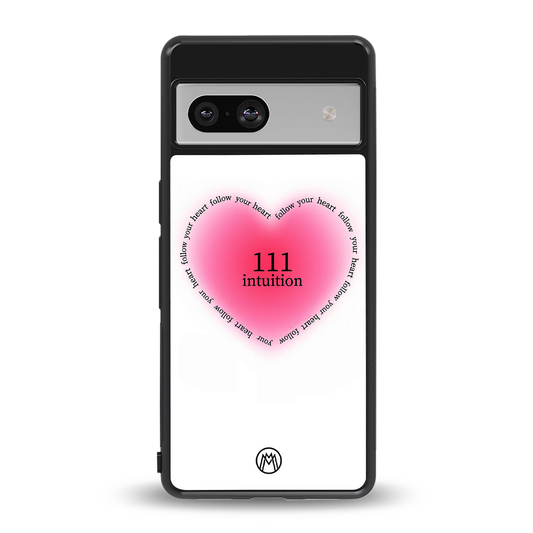 111 intuition back phone cover | glass case for Google Pixel 7A