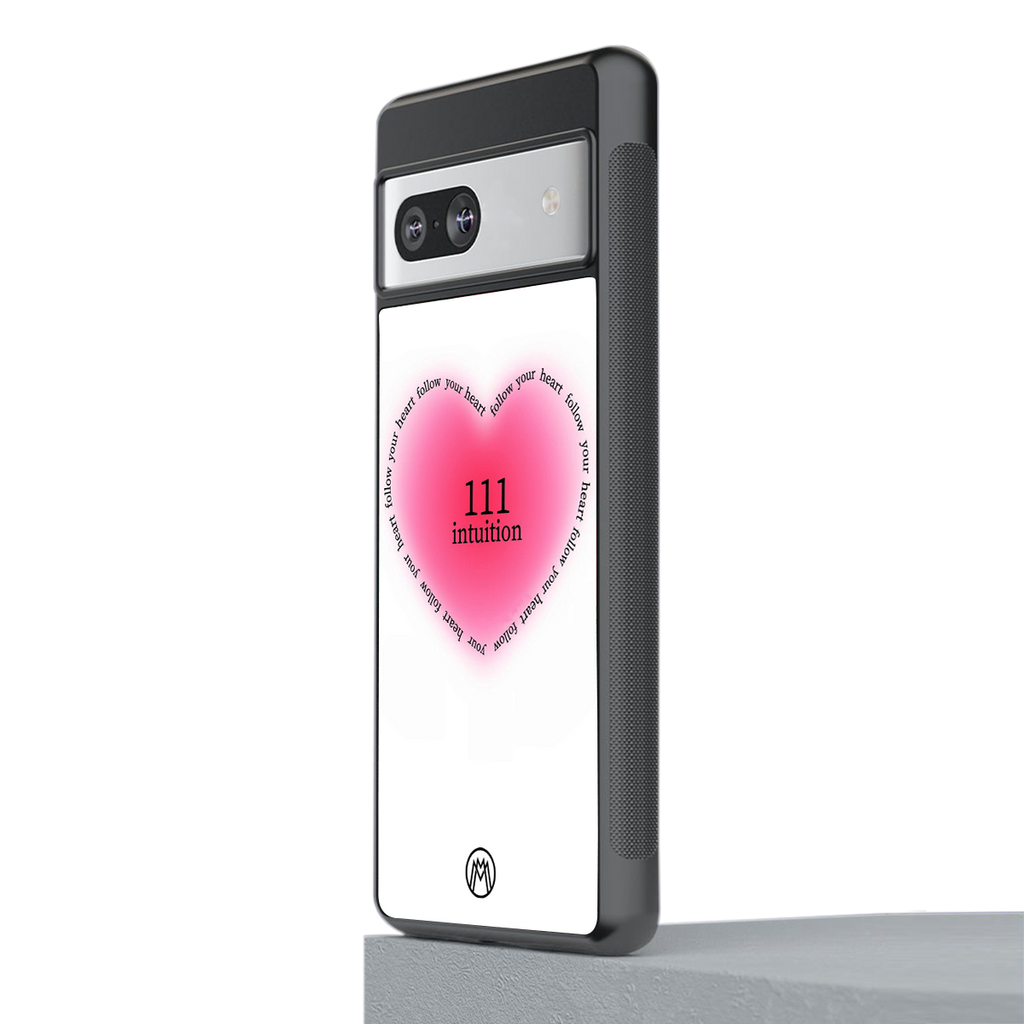 111 intuition back phone cover | glass case for Google Pixel 7A