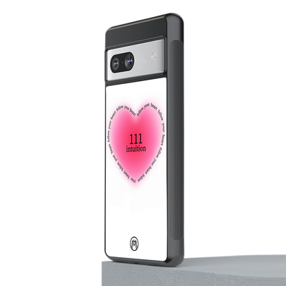 111 intuition back phone cover | glass case for Google Pixel 7A