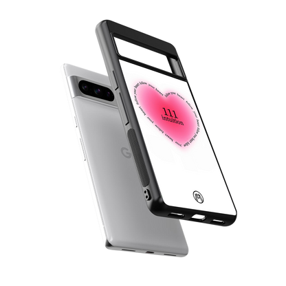 111 intuition back phone cover | glass case for google pixel 8 pro