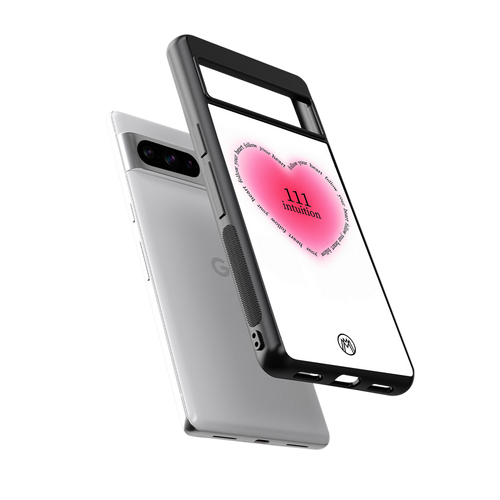 111 intuition back phone cover | glass case for google pixel 8 pro