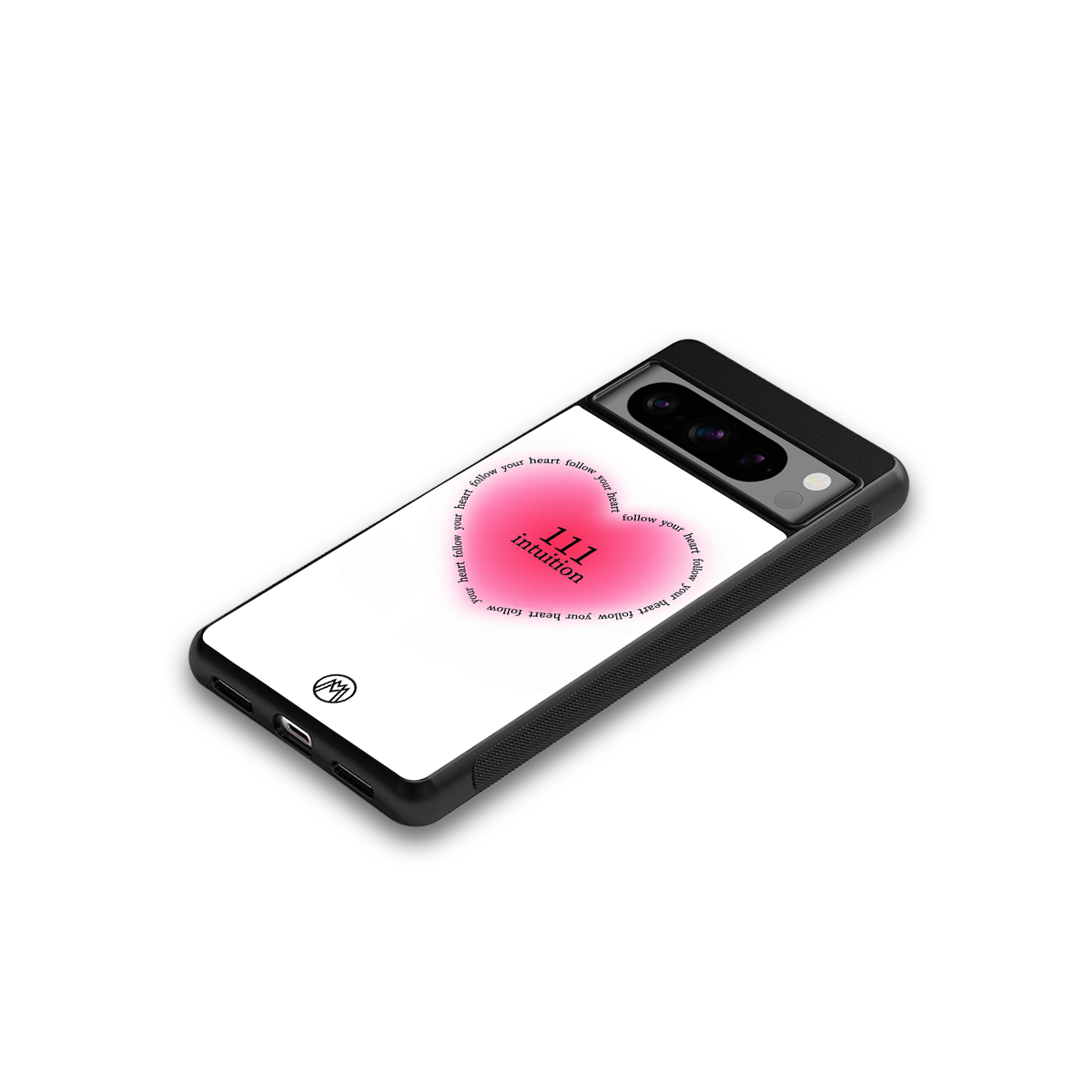 111 intuition back phone cover | glass case for google pixel 8 pro