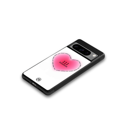 111 intuition back phone cover | glass case for google pixel 8 pro