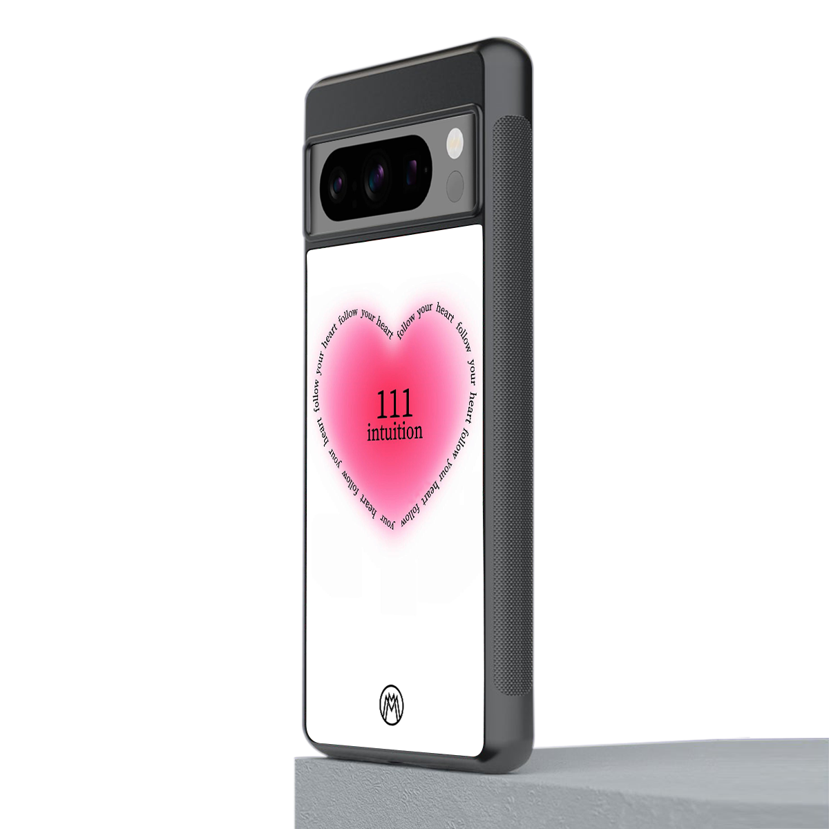 111 intuition back phone cover | glass case for google pixel 8 pro