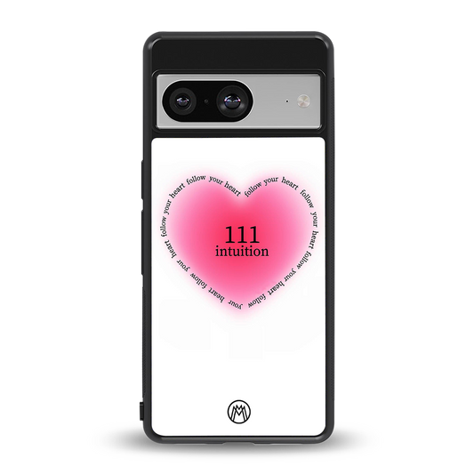 111 intuition back phone cover | glass case for Google Pixel 8