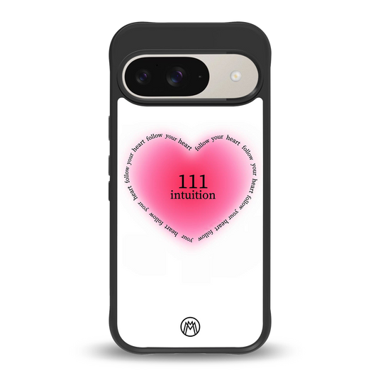 111 intuition back phone cover | glass case for google pixel 9