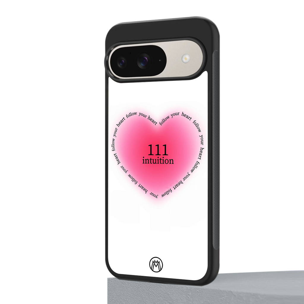 111 intuition back phone cover | glass case for google pixel 9