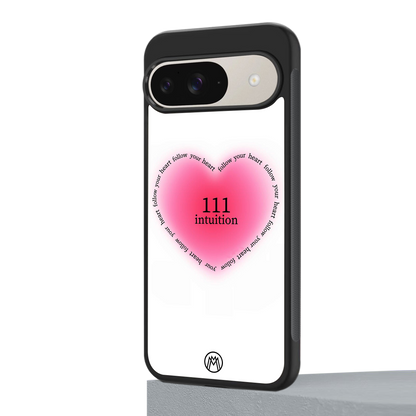 111 intuition back phone cover | glass case for google pixel 9