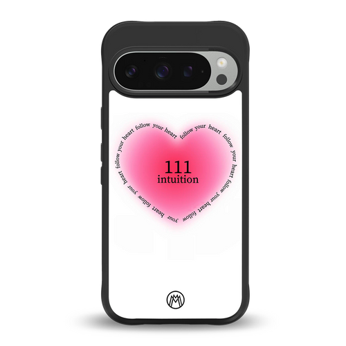 111 intuition back phone cover | glass case for google pixel 9 pro