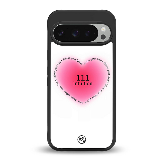 111 intuition back phone cover | glass case for google pixel 9 pro