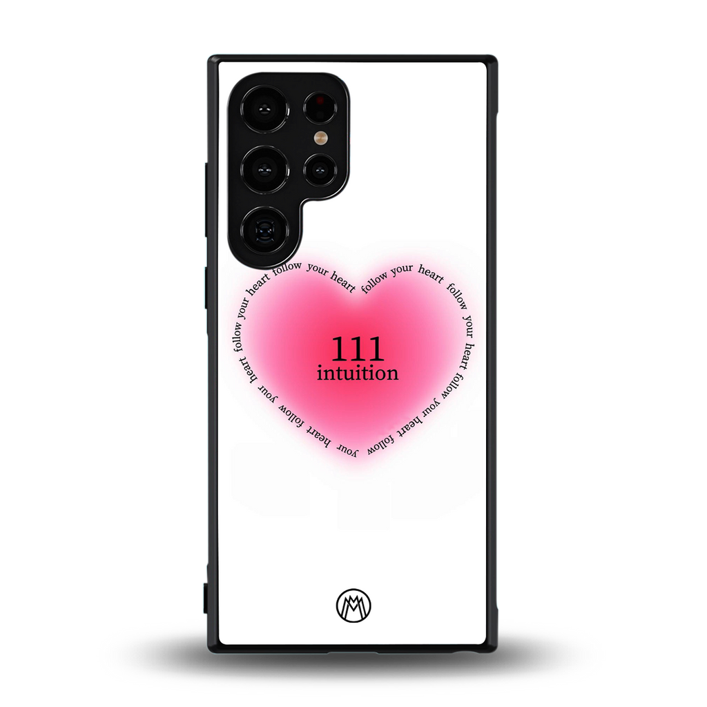 111 intuition back phone cover | glass case for samsung galaxy s24 ultra