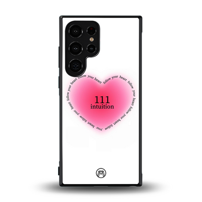 111 intuition back phone cover | glass case for samsung galaxy s24 ultra