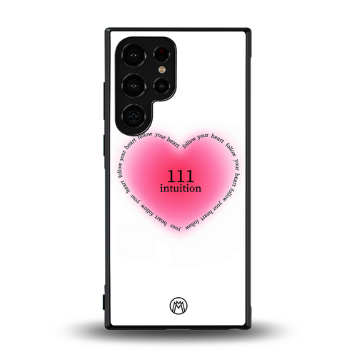 111 intuition back phone cover | glass case for samsung galaxy s24 ultra