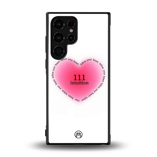 111 intuition back phone cover | glass case for samsung galaxy s24 ultra