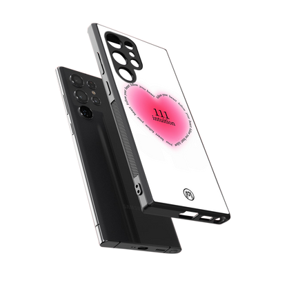 111 intuition back phone cover | glass case for samsung galaxy s24 ultra