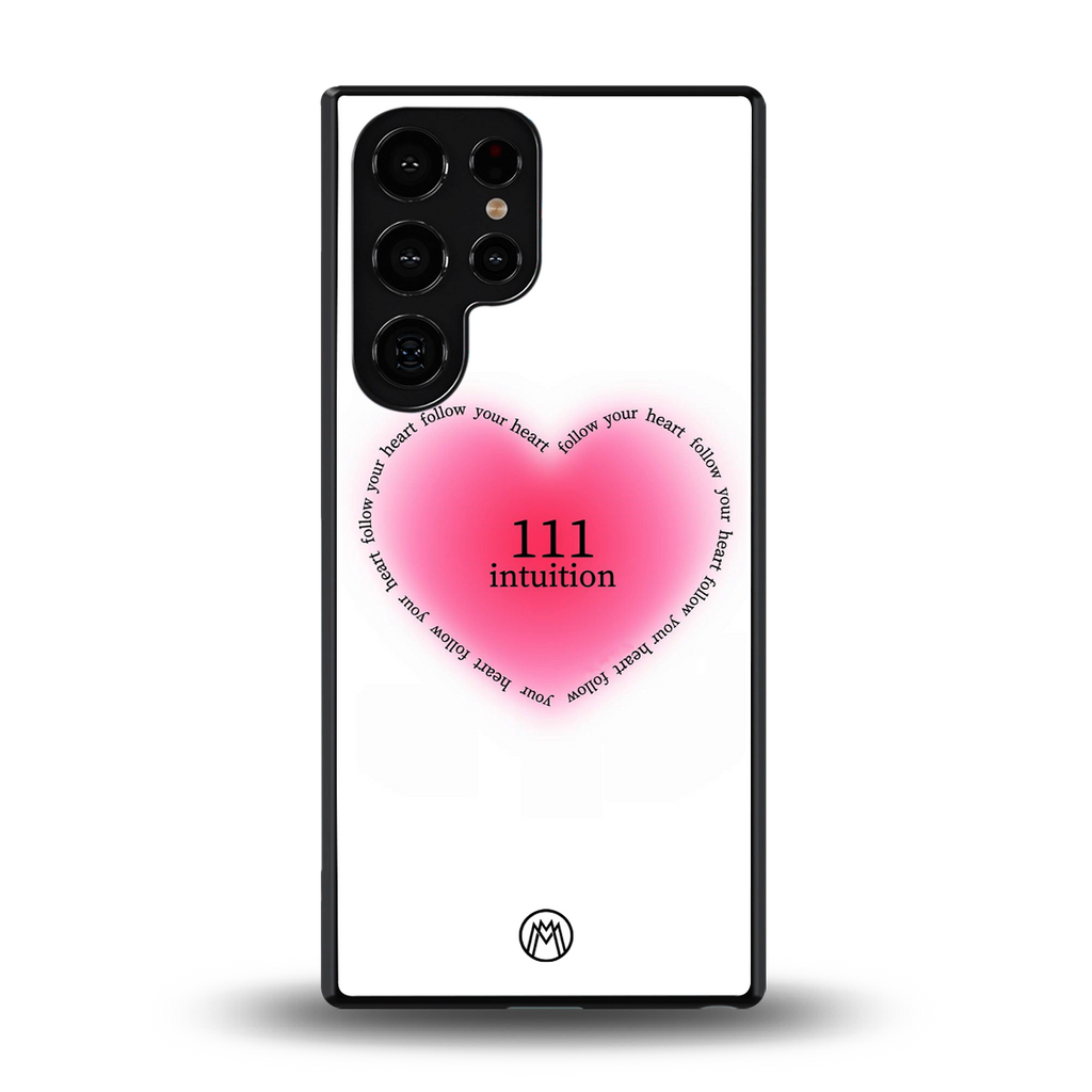 111 intuition back phone cover | glass case for samsung galaxy s25 ultra