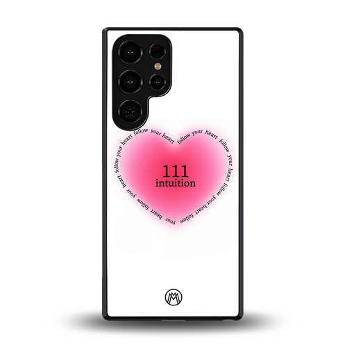 111 intuition back phone cover | glass case for samsung galaxy s25 ultra