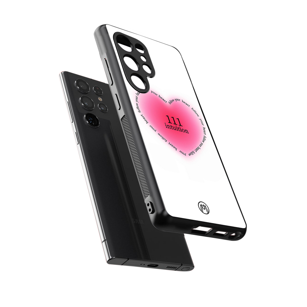 111 intuition back phone cover | glass case for samsung galaxy s25 ultra