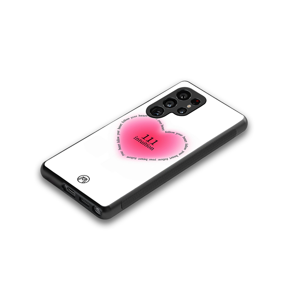 111 intuition back phone cover | glass case for samsung galaxy s25 ultra