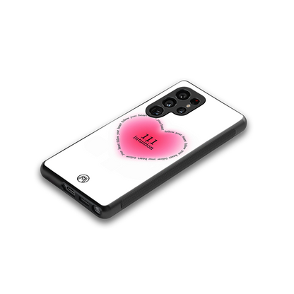 111 intuition back phone cover | glass case for samsung galaxy s25 ultra